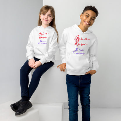 Aria Rose Born Famous Kids Fleece Hoodie image 8