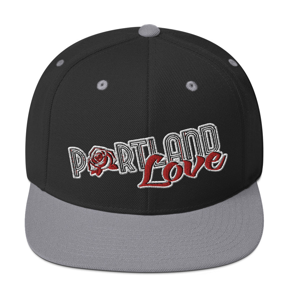 Portland Love Original Embroidered Classic Snapback Hat image 5