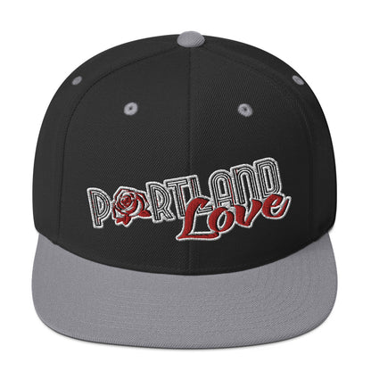 Portland Love Original Embroidered Classic Snapback Hat image 5