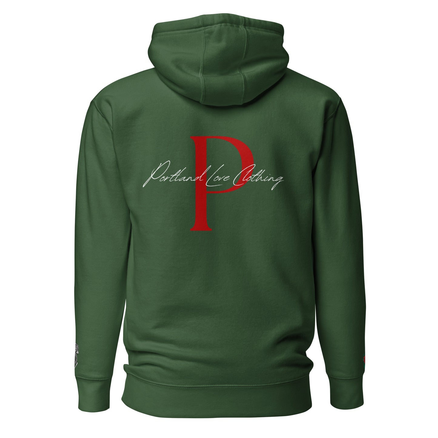 Portland Love "P" Embroidered Unisex Hoodie image 30