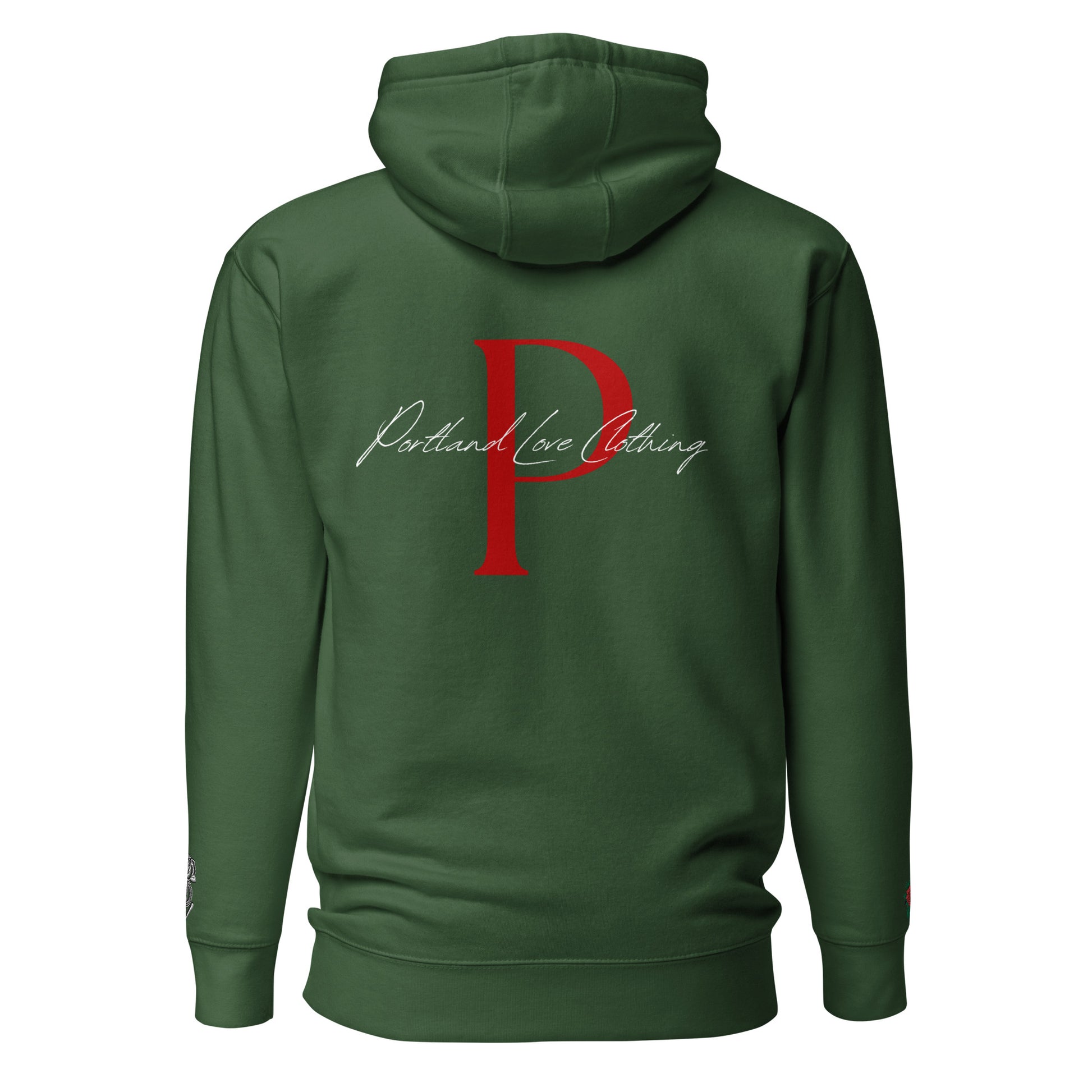 Portland Love "P" Embroidered Unisex Hoodie image 30