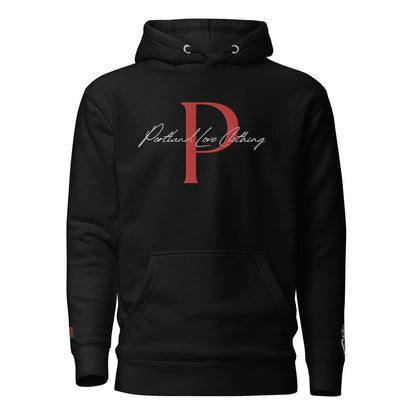 Portland Love "P" Embroidered Unisex Hoodie image 0