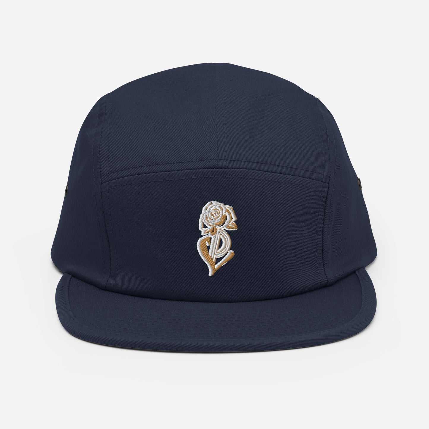 PL Rose Gold/White Five Panel Cap image 3