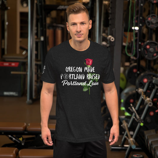 Oregon Made Portland Raised Unisex T-Shirt image 0