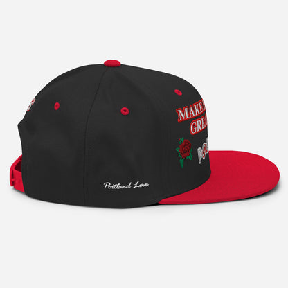 Make Portland Great Again Snapback Hat image 1