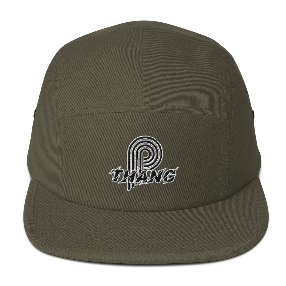 P-Thang White Five Panel Cap image 17