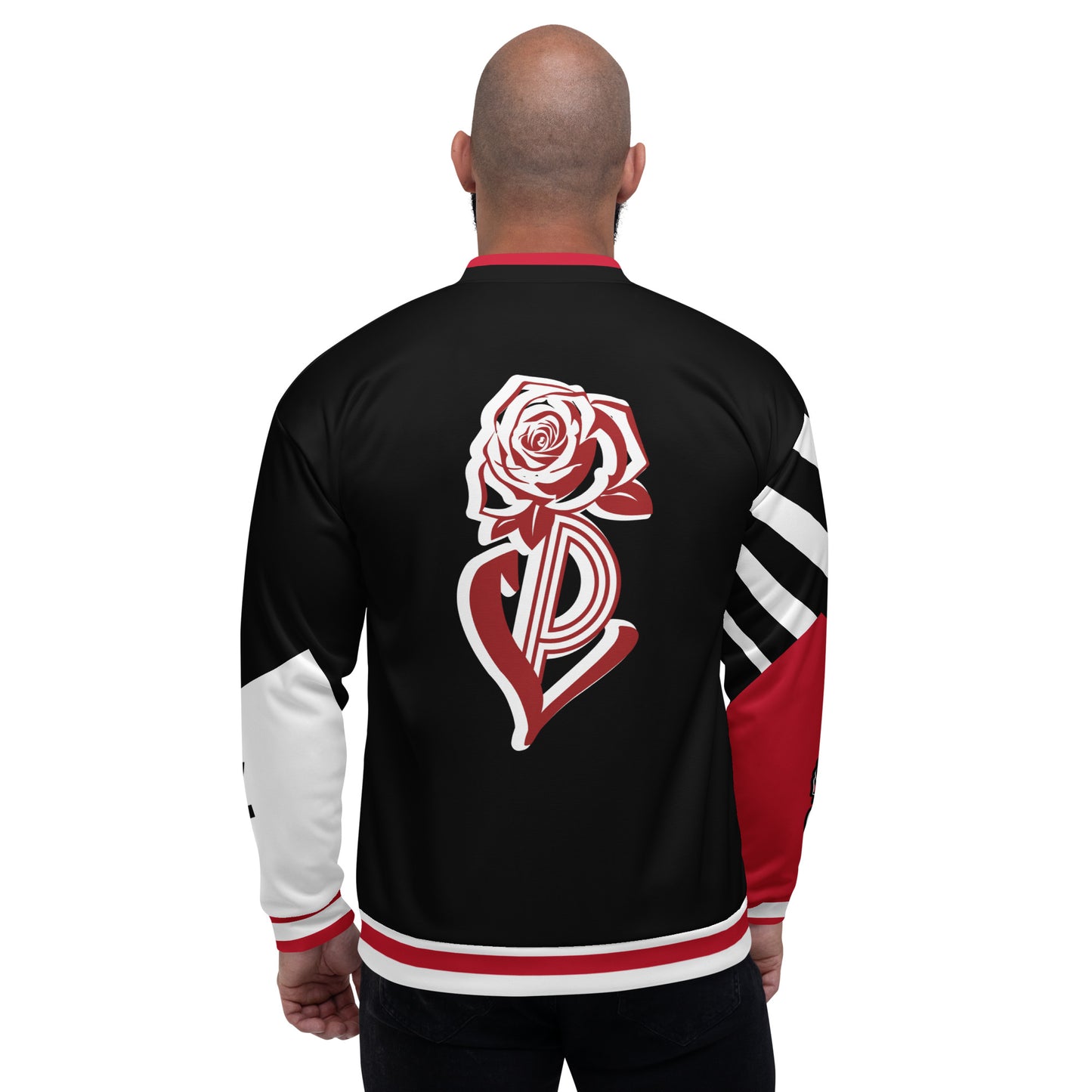 The "P" Unisex Bomber Jacket  image 1