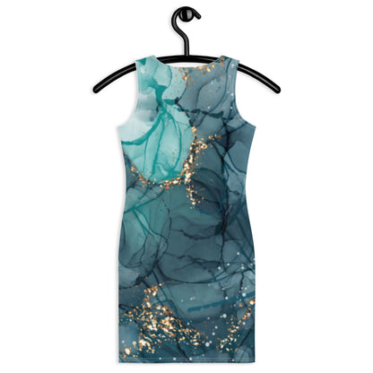 Portland Love Blue Glory Glitter Cut & Sew Dress image 4
