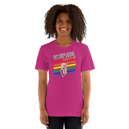 P-Love Rainbow Short-Sleeve Unisex T-Shirt image 6