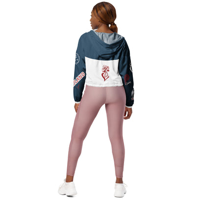 Portland Love Logos Arapawa Women’s Cropped Arapawa Windbreaker image 11