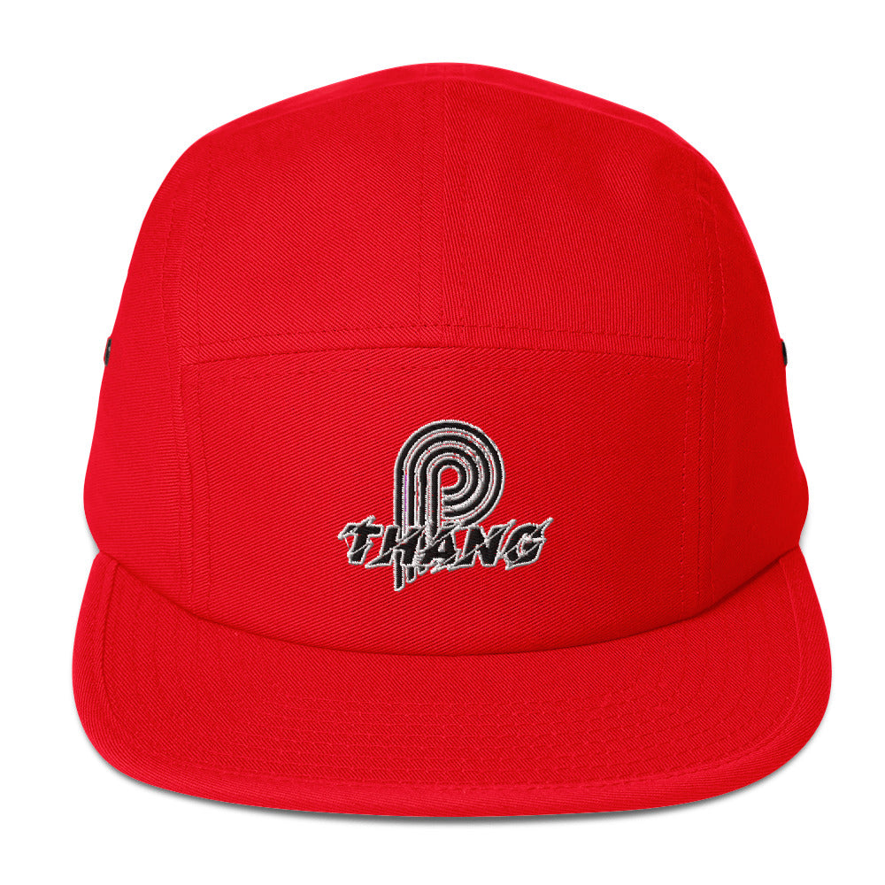 P-Thang White Five Panel Cap image 14