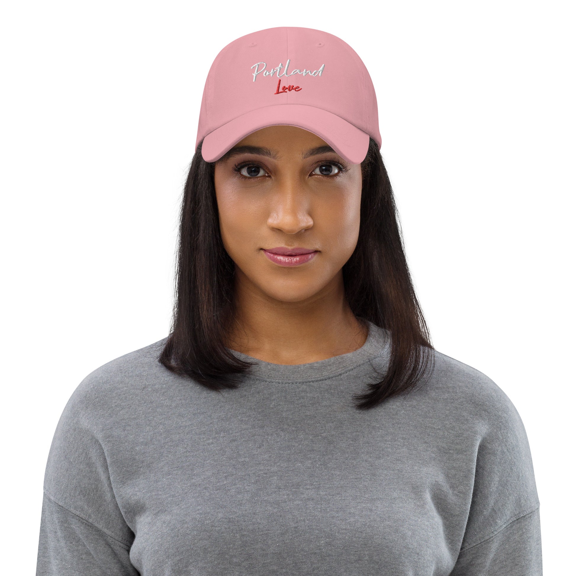 Portland Love Black Marble Dad Hat image 30