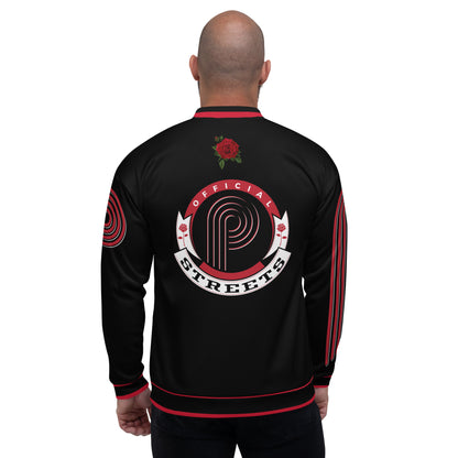 Portland P-Streets Unisex Bomber Jacket image 3