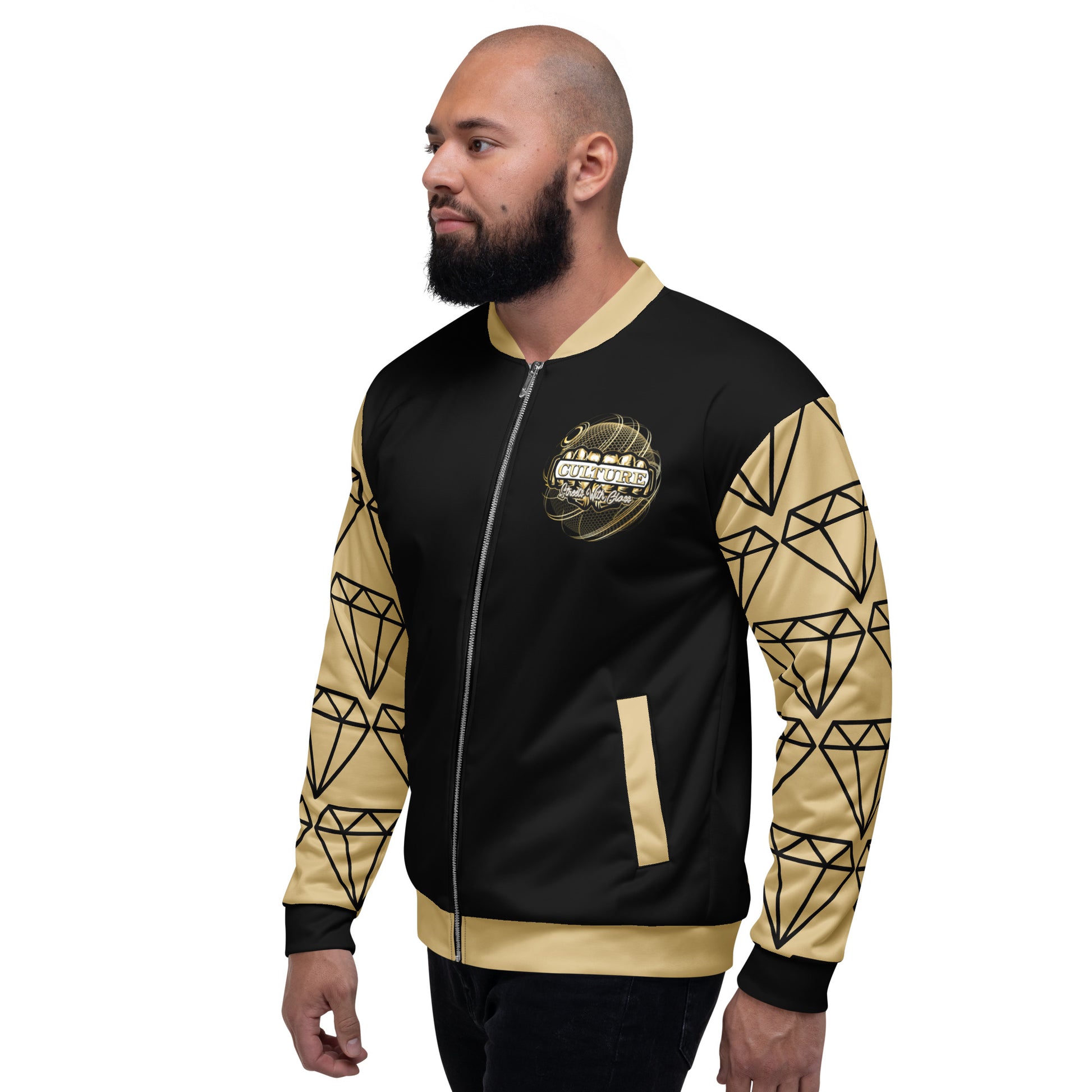 Culture Diamond Unisex Bomber Jacket image 2