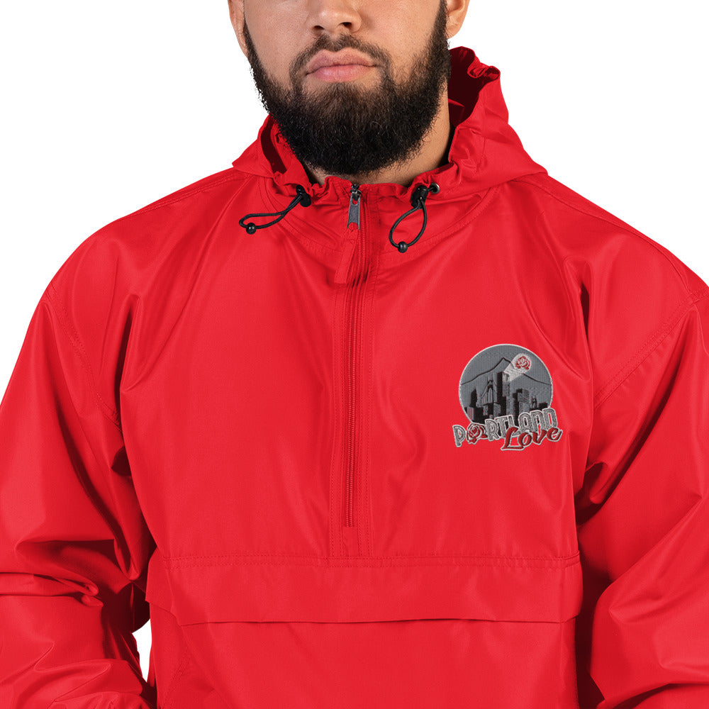 Port-Man Embroidered Champion Packable Jacket image 4