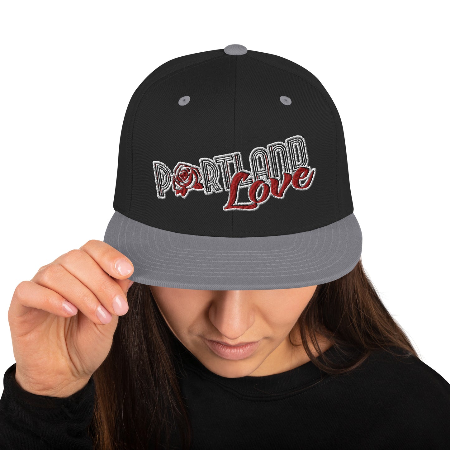 Portland Love Original Embroidered Classic Snapback Hat image 27