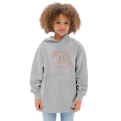 Aria Rose Gold Kids Fleece Hoodie image 8