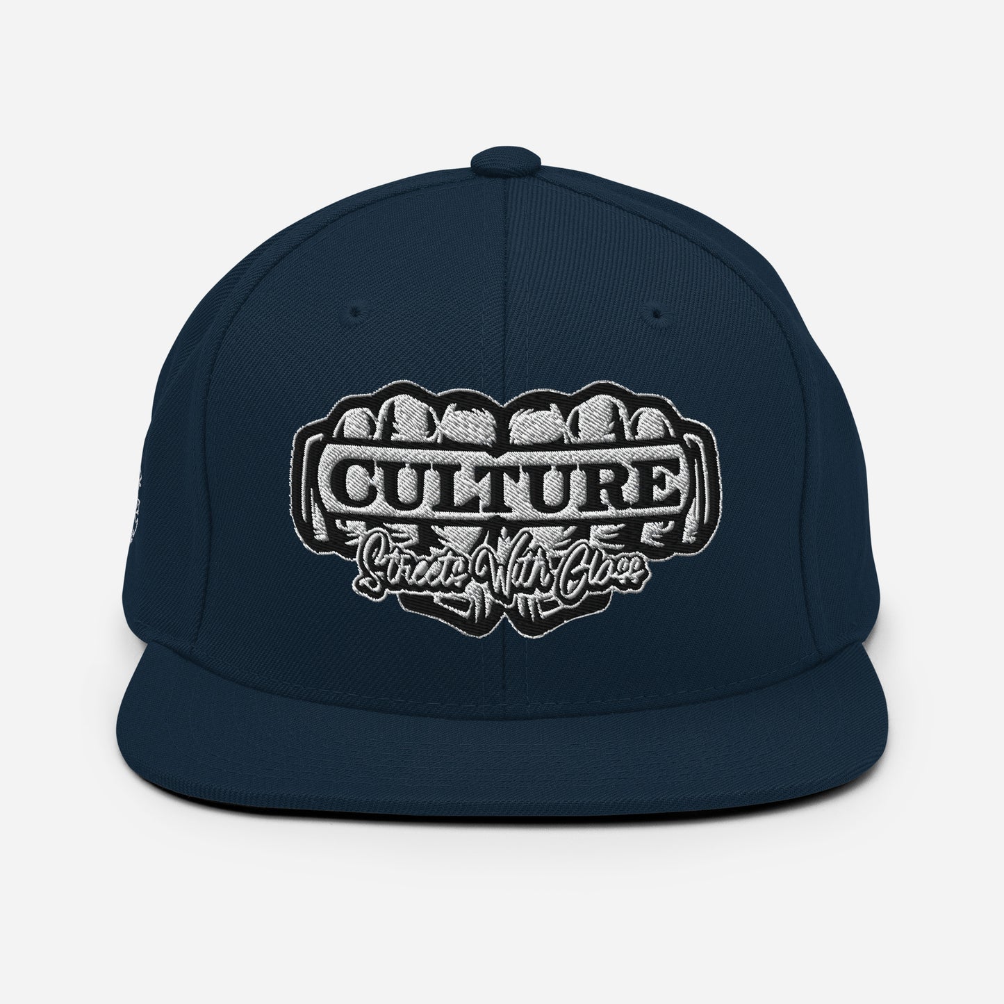 Culture Street Silver Snapback Hat image 6