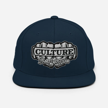 Culture Street Silver Snapback Hat image 6