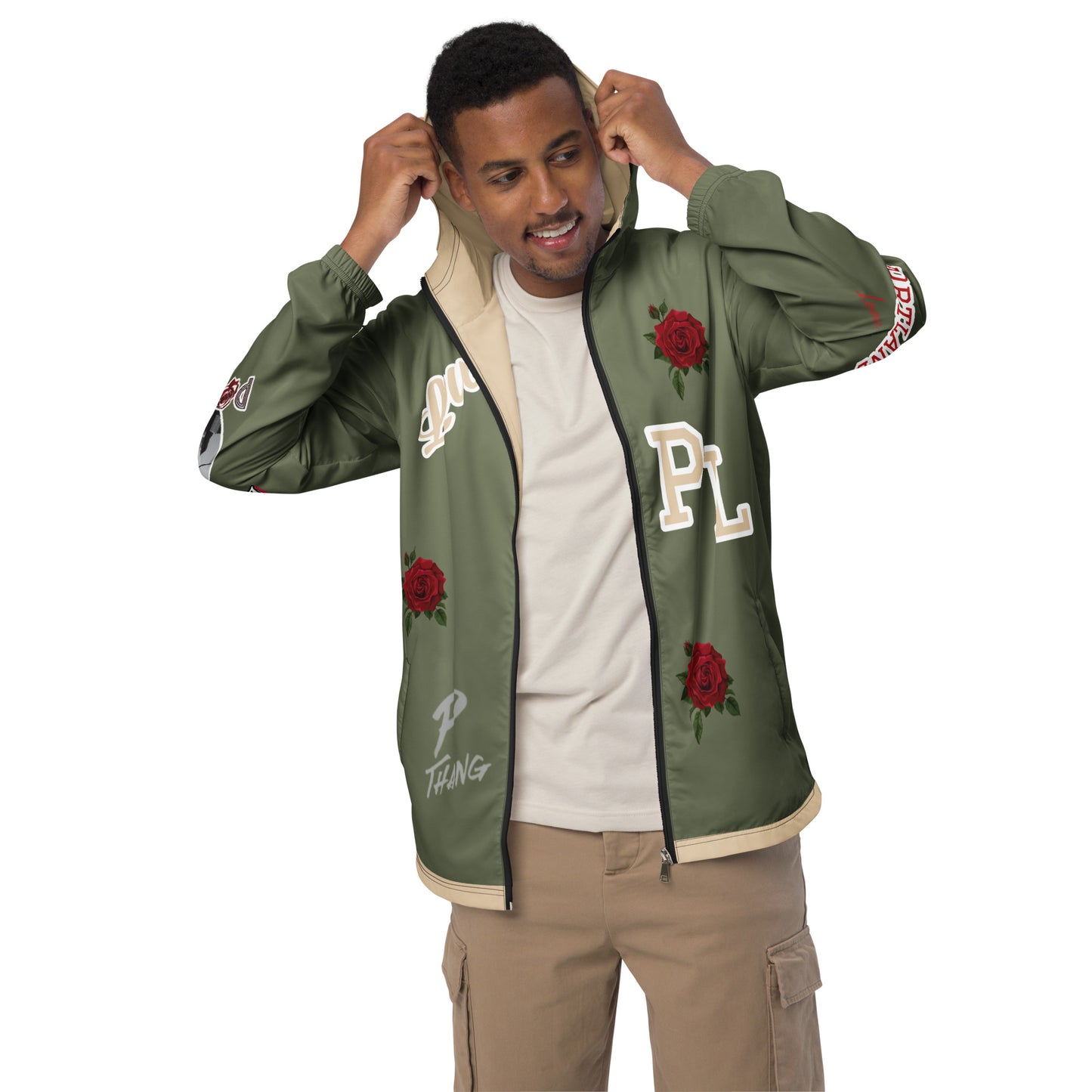 Portland Love Finch Logo Men’s Windbreaker image 0