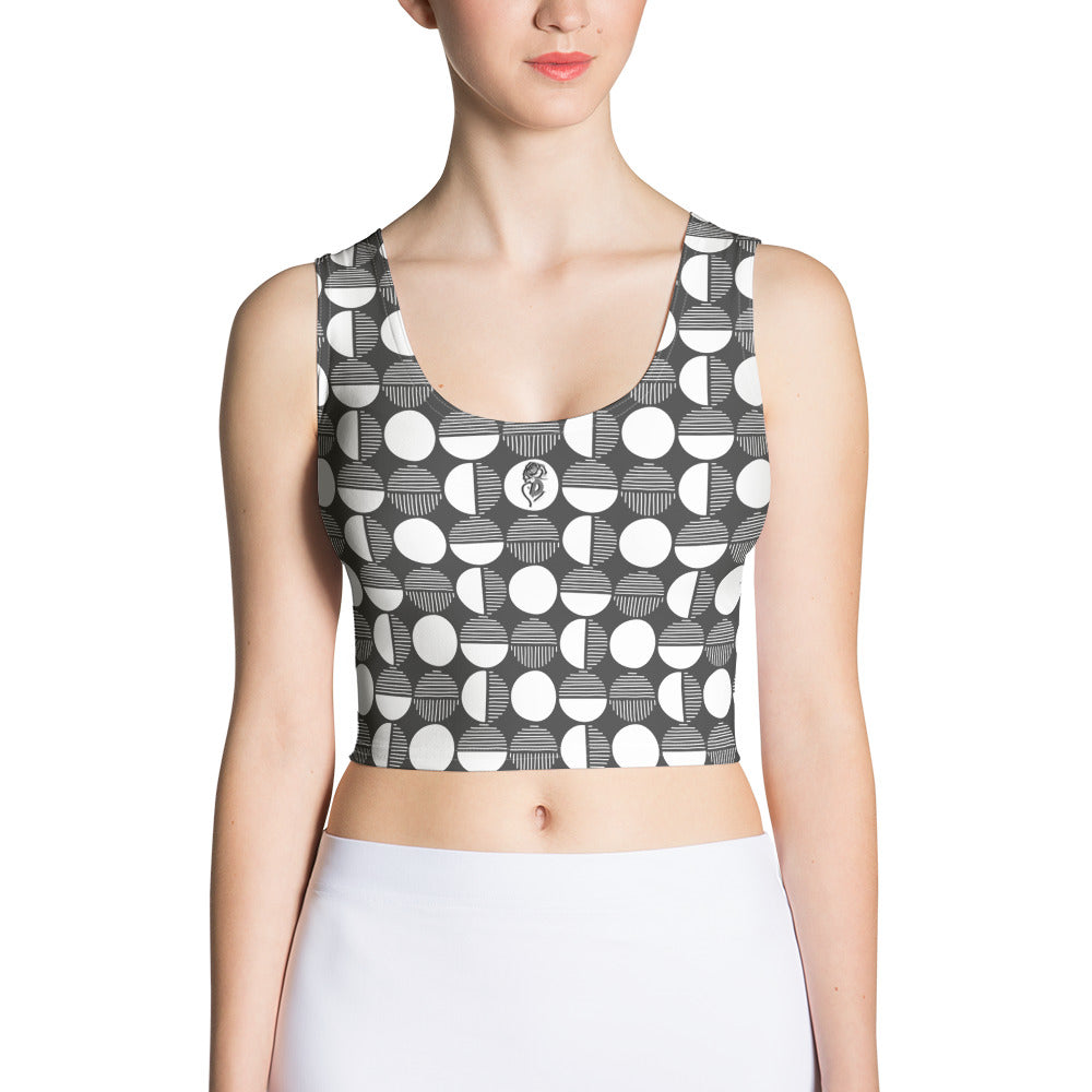 PL Rose Polka Dot Crop Top image 5