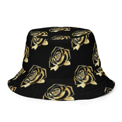 Gold Rose Reversible Bucket Hat image 7
