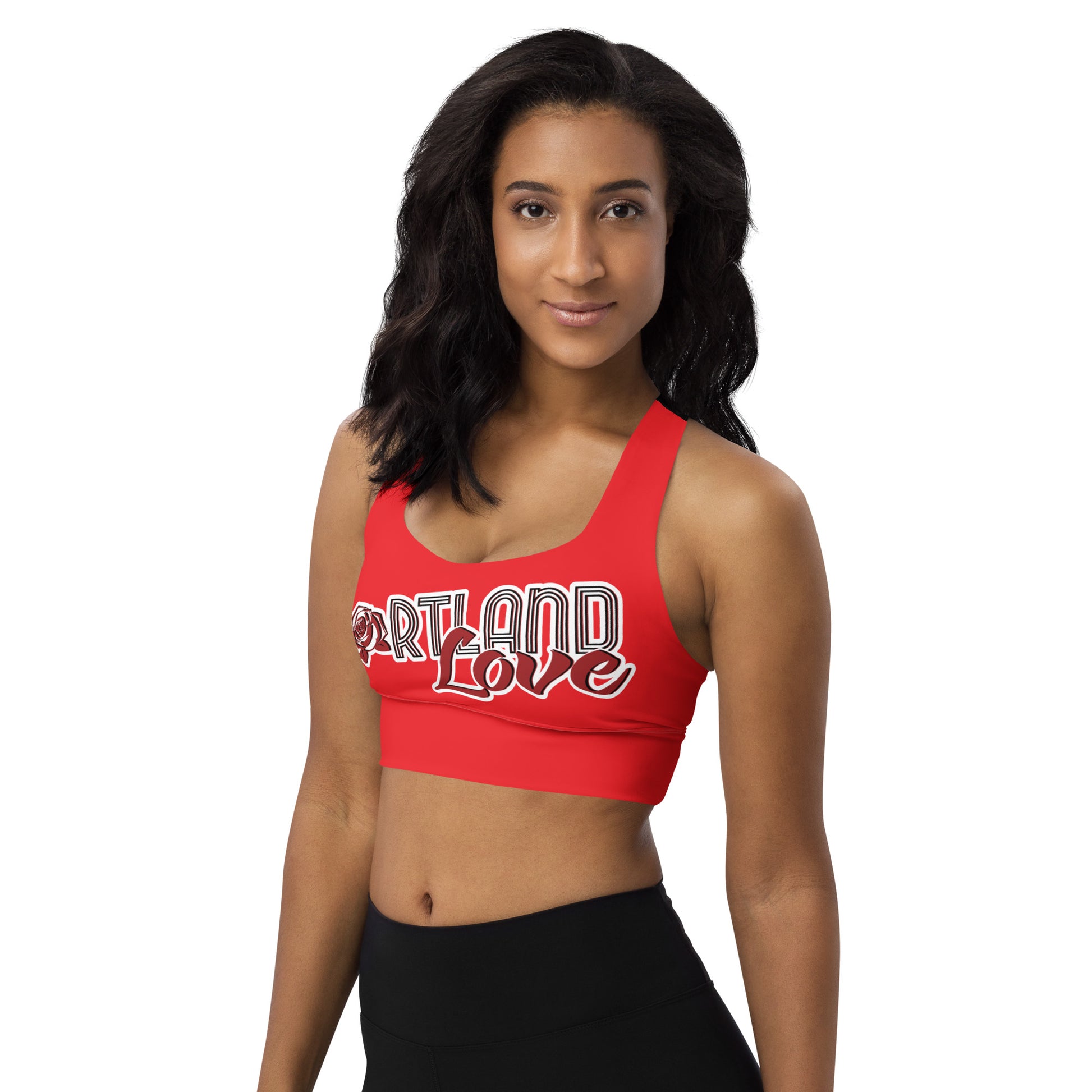 Portland Love Longline Sports Bra image 1