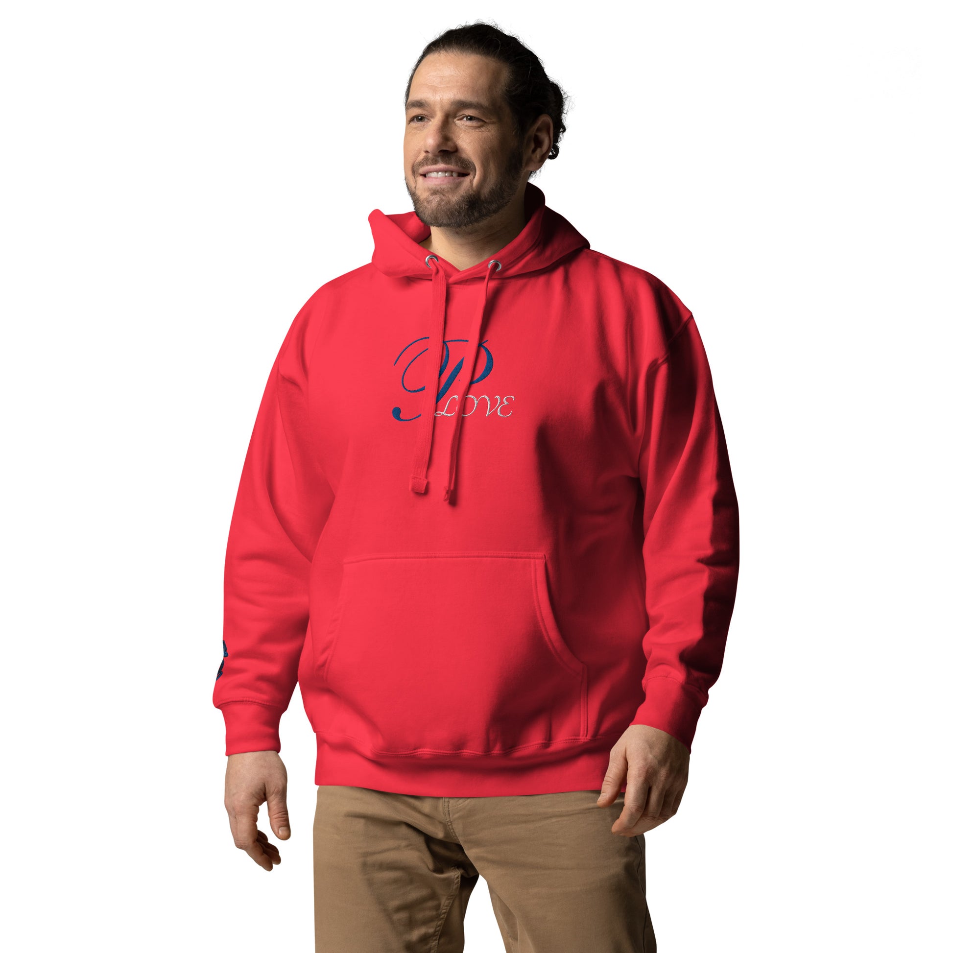 P-Love (Royal) Unisex Hoodie image 10