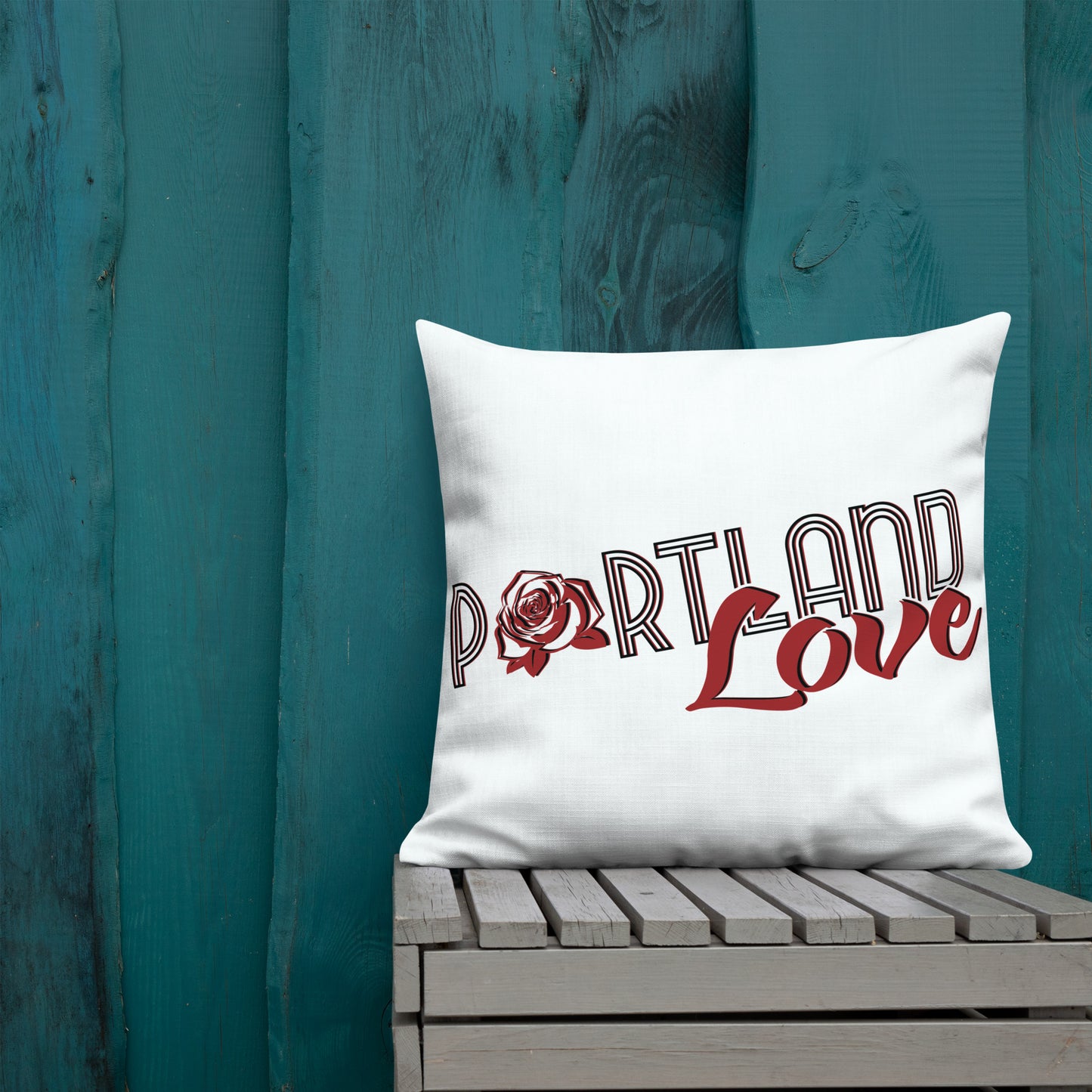 Original Portland Love Premium Pillow image 8