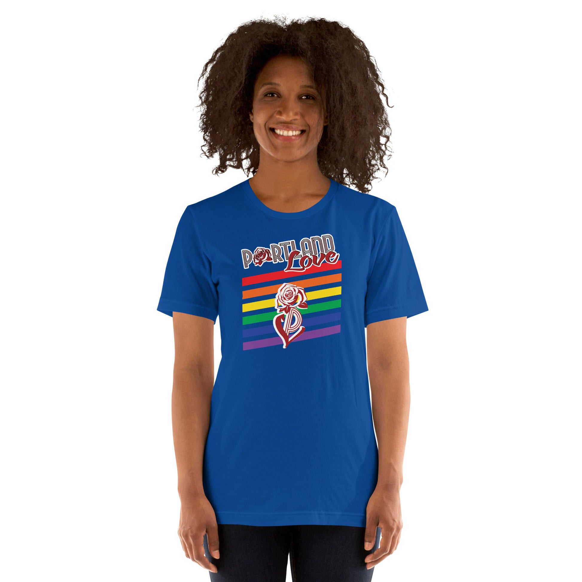 P-Love Rainbow Short-Sleeve Unisex T-Shirt image 5