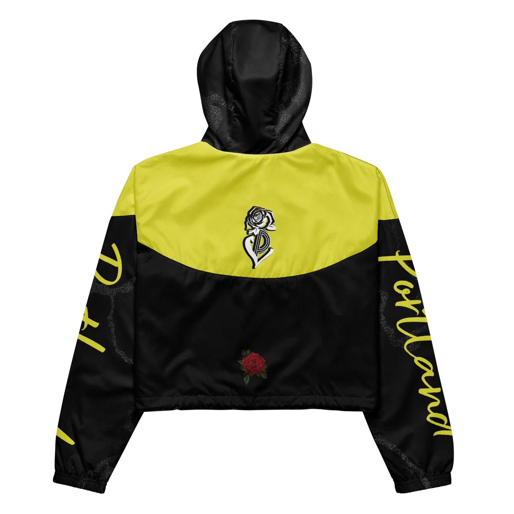 Portland Love Bumblebee Women’s Cropped Windbreaker image 1