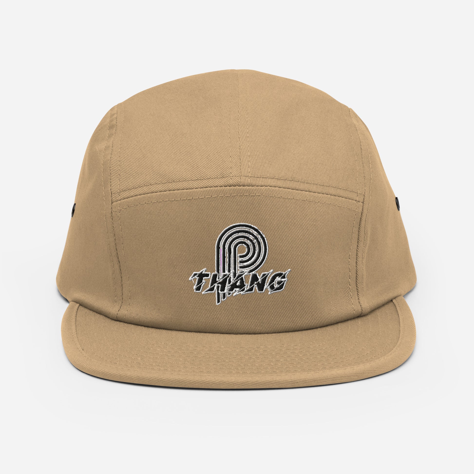 P-Thang White Five Panel Cap image 8