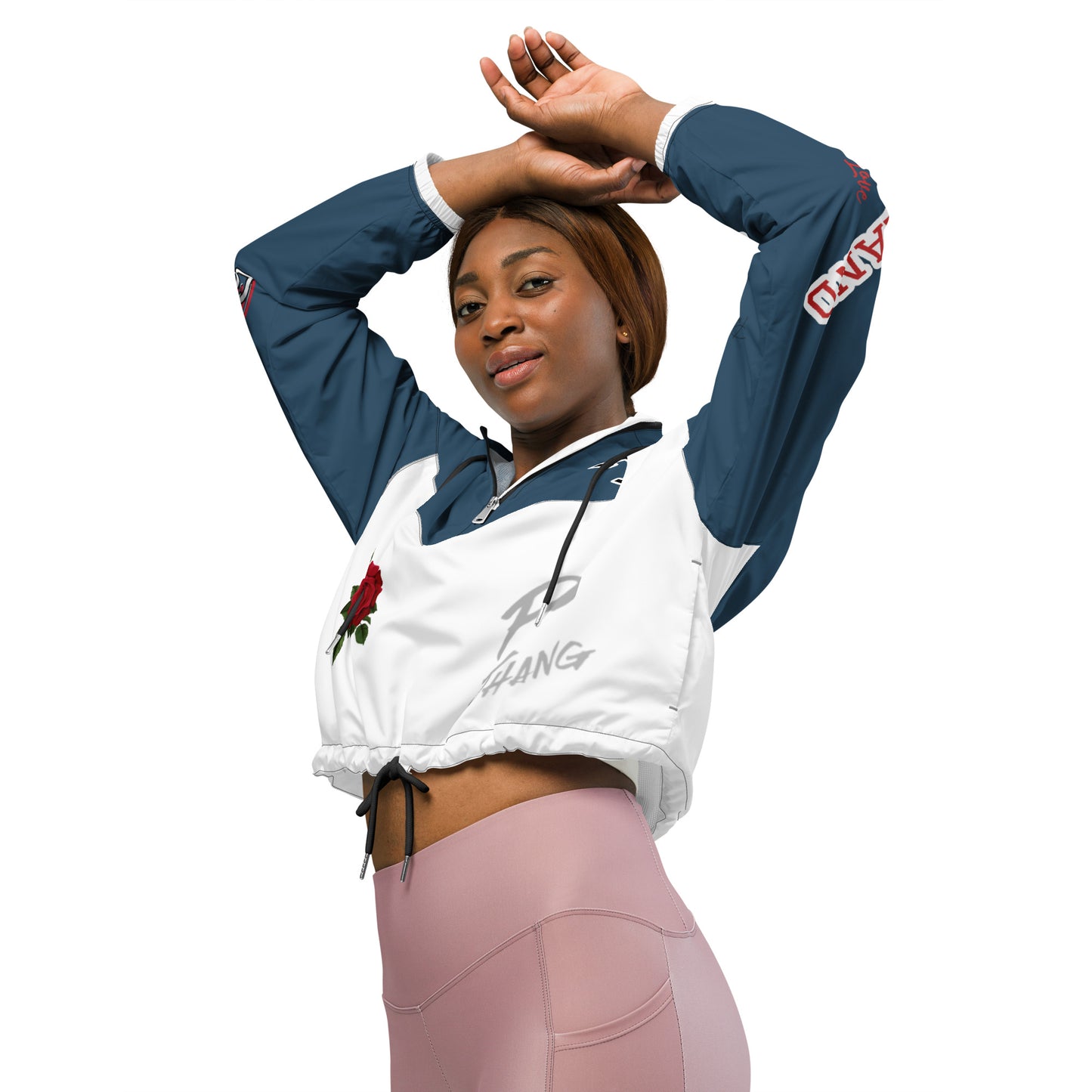 Portland Love Logos Arapawa Women’s Cropped Arapawa Windbreaker image 7