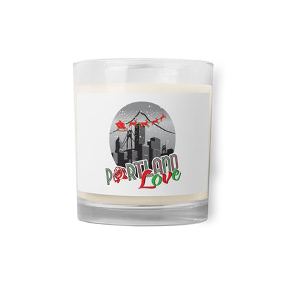 Port-Man Christmas Glass Jar Soy Wax Candle image 2
