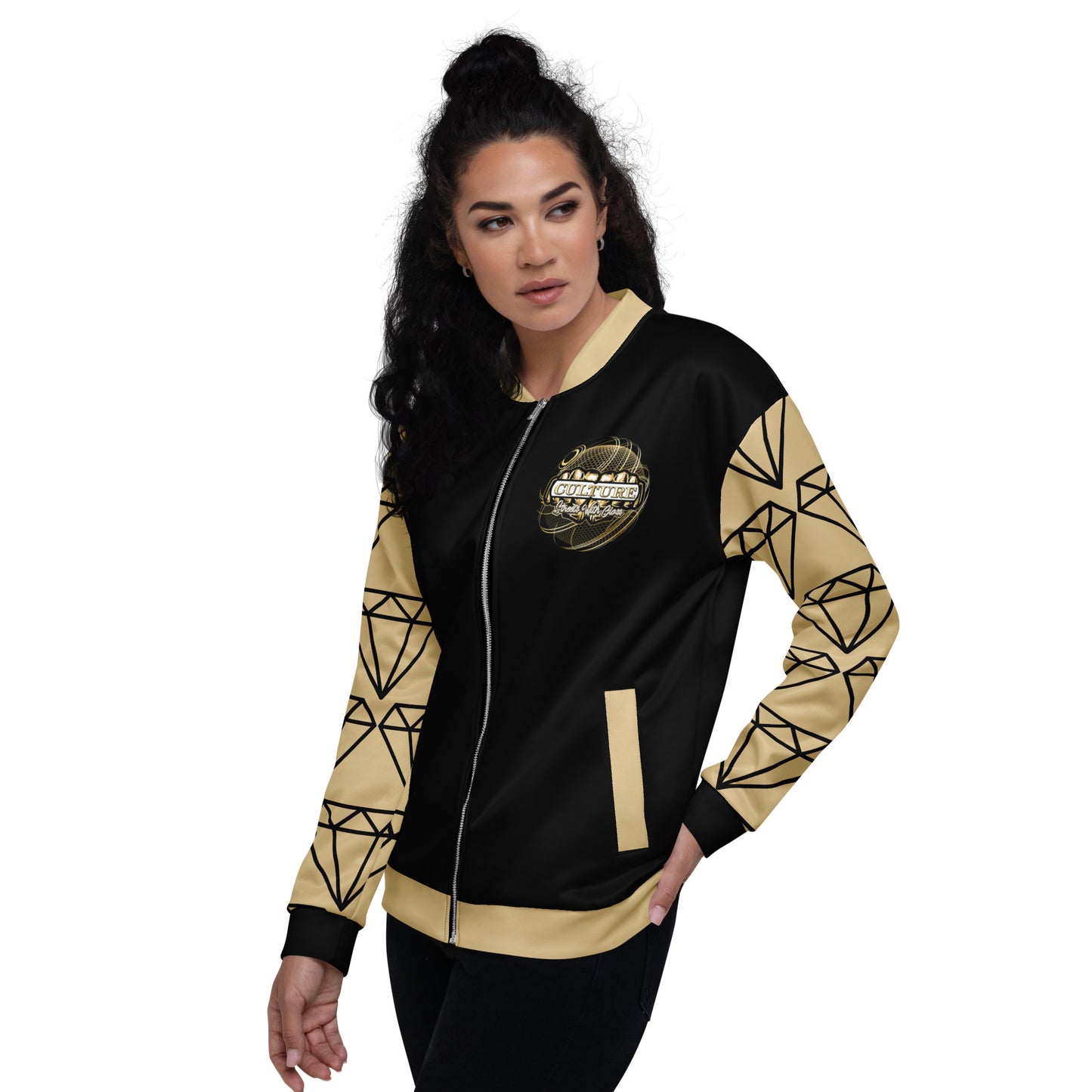 Culture Diamond Unisex Bomber Jacket image 4