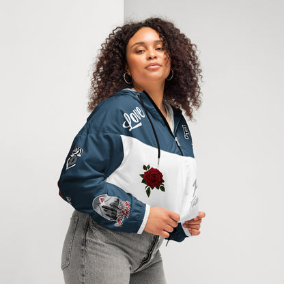 Portland Love Logos Arapawa Women’s Cropped Arapawa Windbreaker image 3