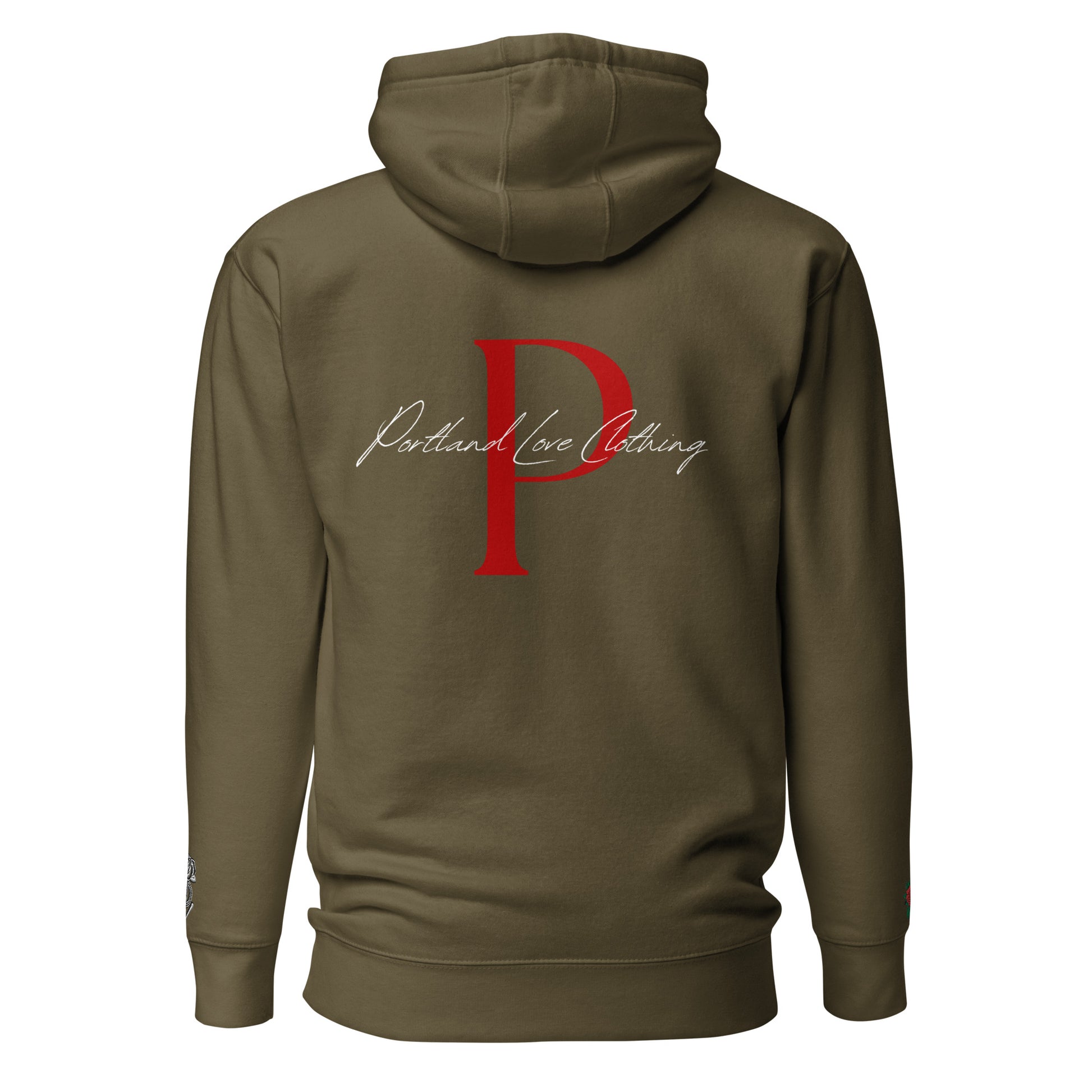 Portland Love "P" Embroidered Unisex Hoodie image 34
