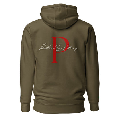 Portland Love "P" Embroidered Unisex Hoodie image 34