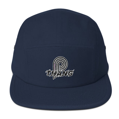 P-Thang White Five Panel Cap image 11