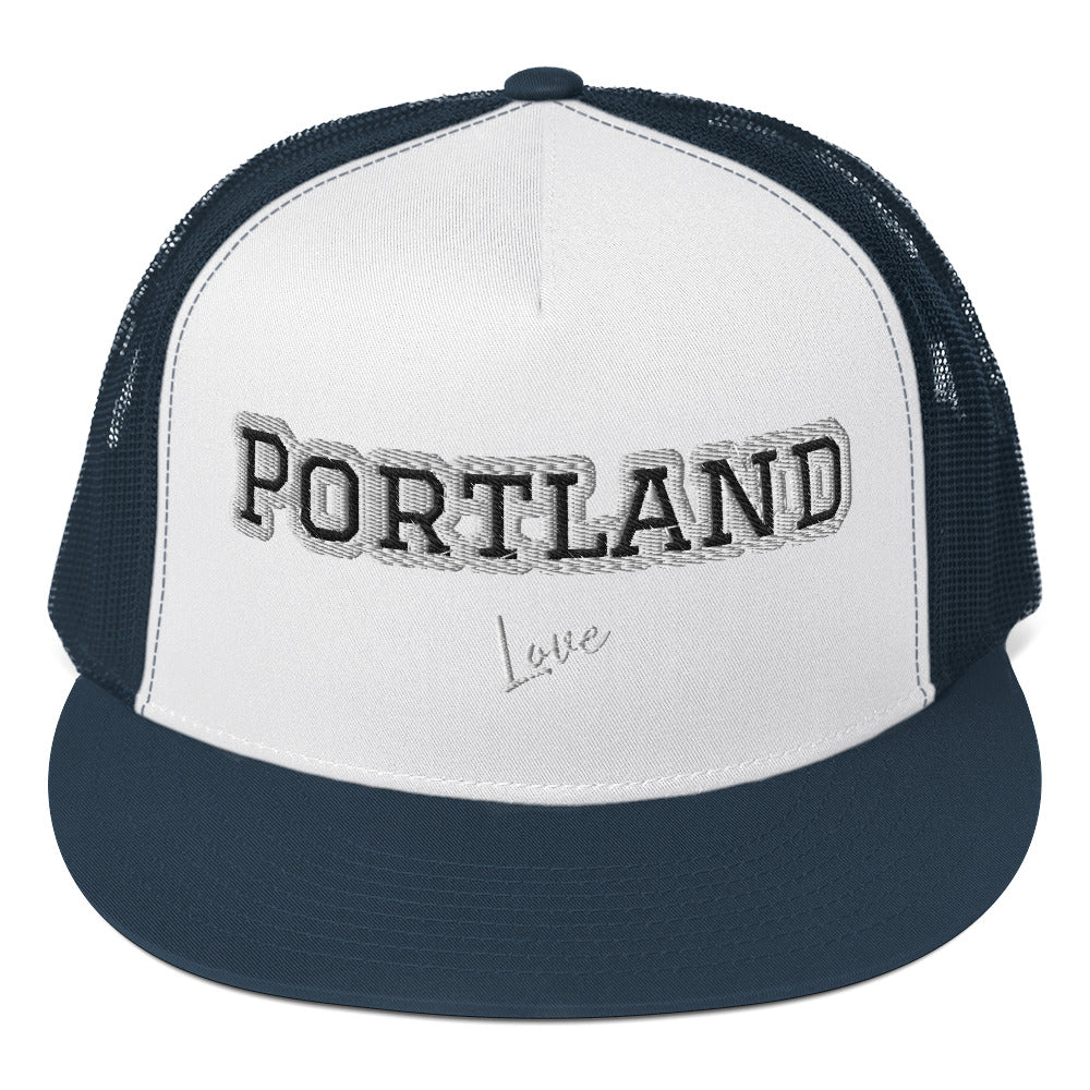 Block Style Trucker Cap image 13