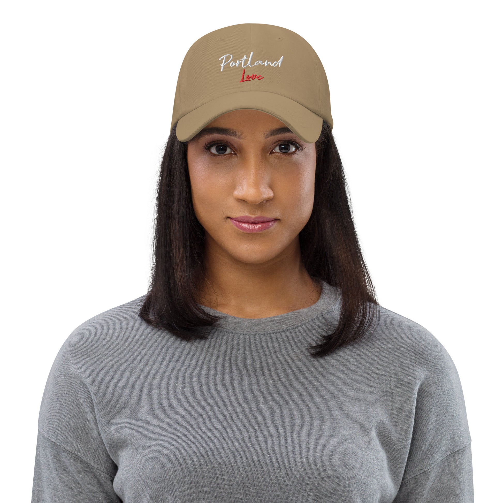 Portland Love Black Marble Dad Hat image 24
