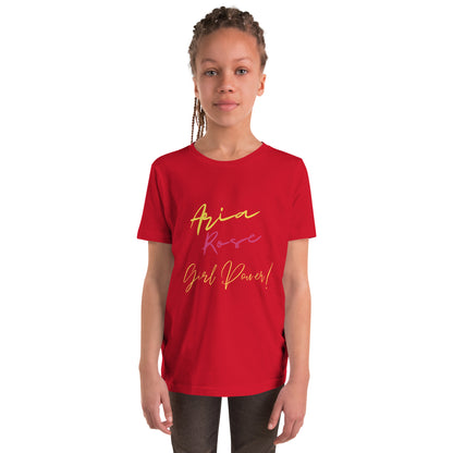 Aria Rose Power Youth Short Sleeve T-Shirt image 7