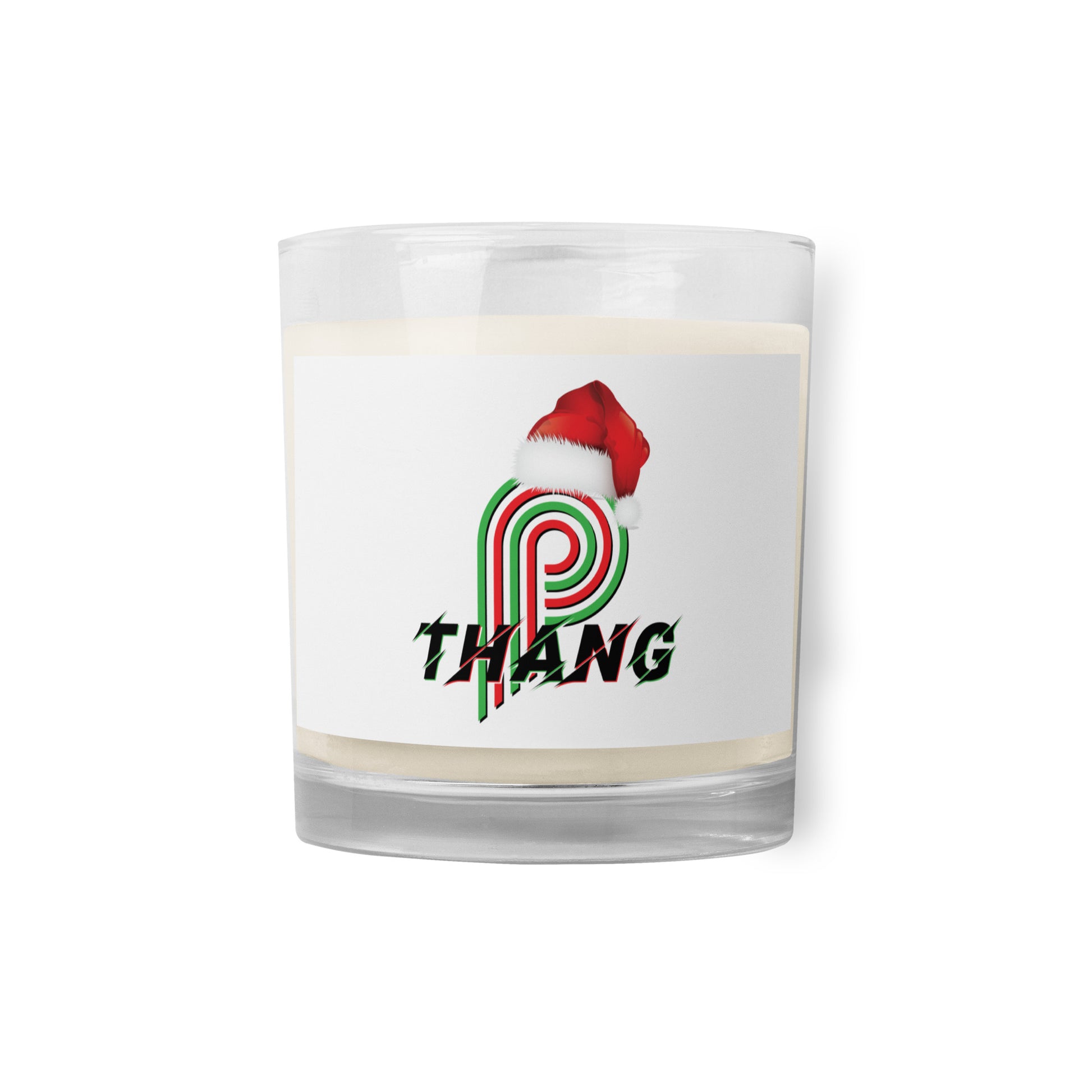 P-Thang Christmas Glass Jar Soy Wax Candle image 4