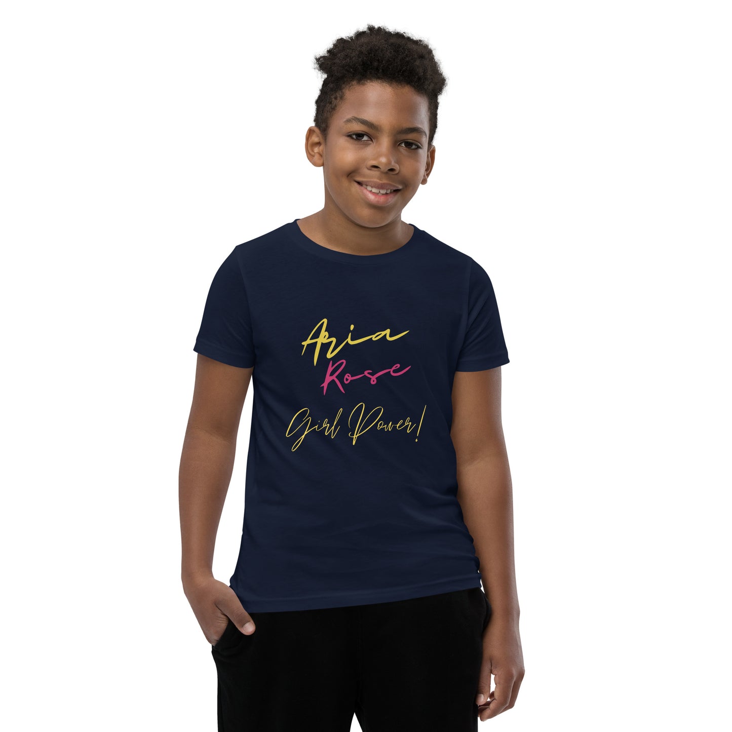 Aria Rose Power Youth Short Sleeve T-Shirt image 2