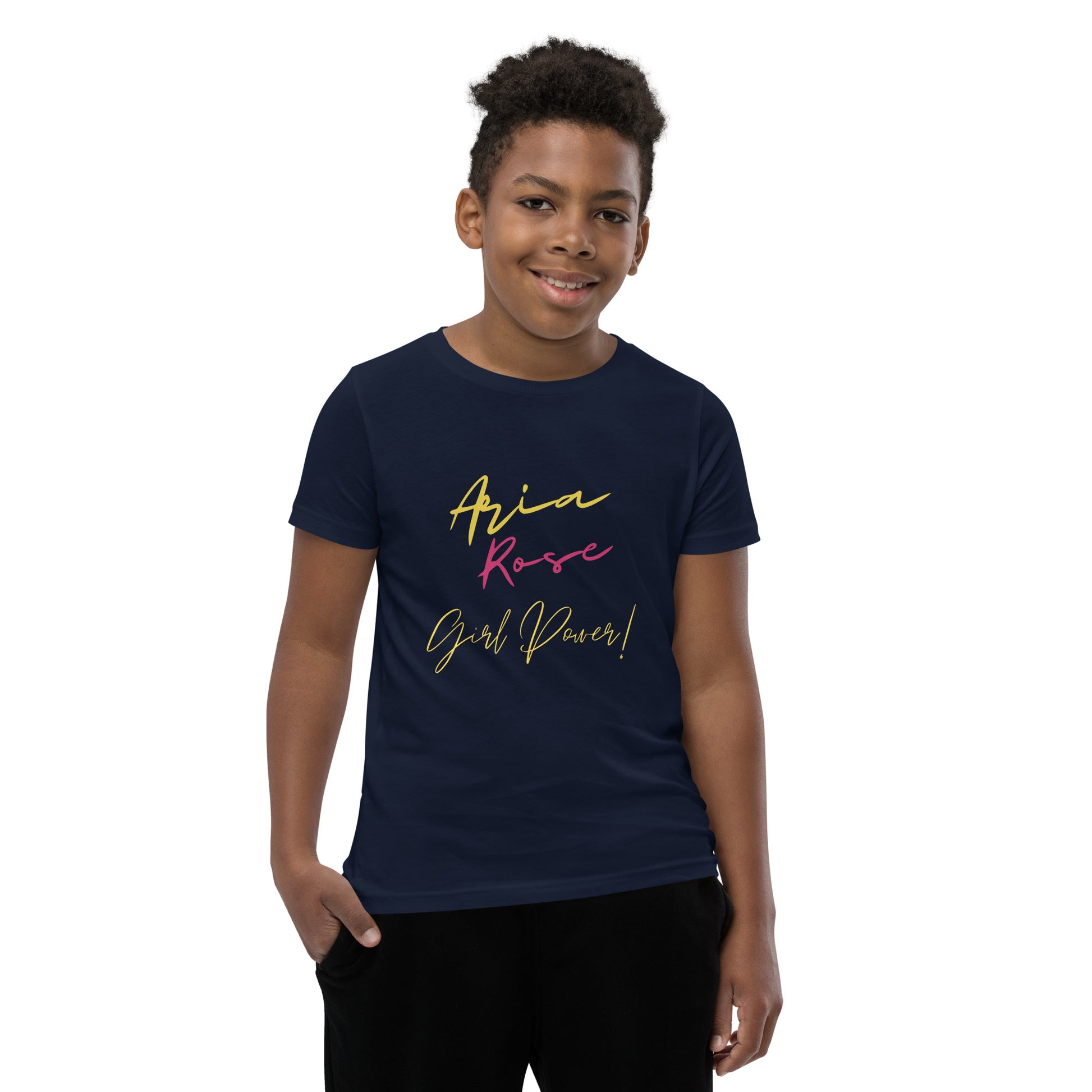 Aria Rose Power Youth Short Sleeve T-Shirt image 2