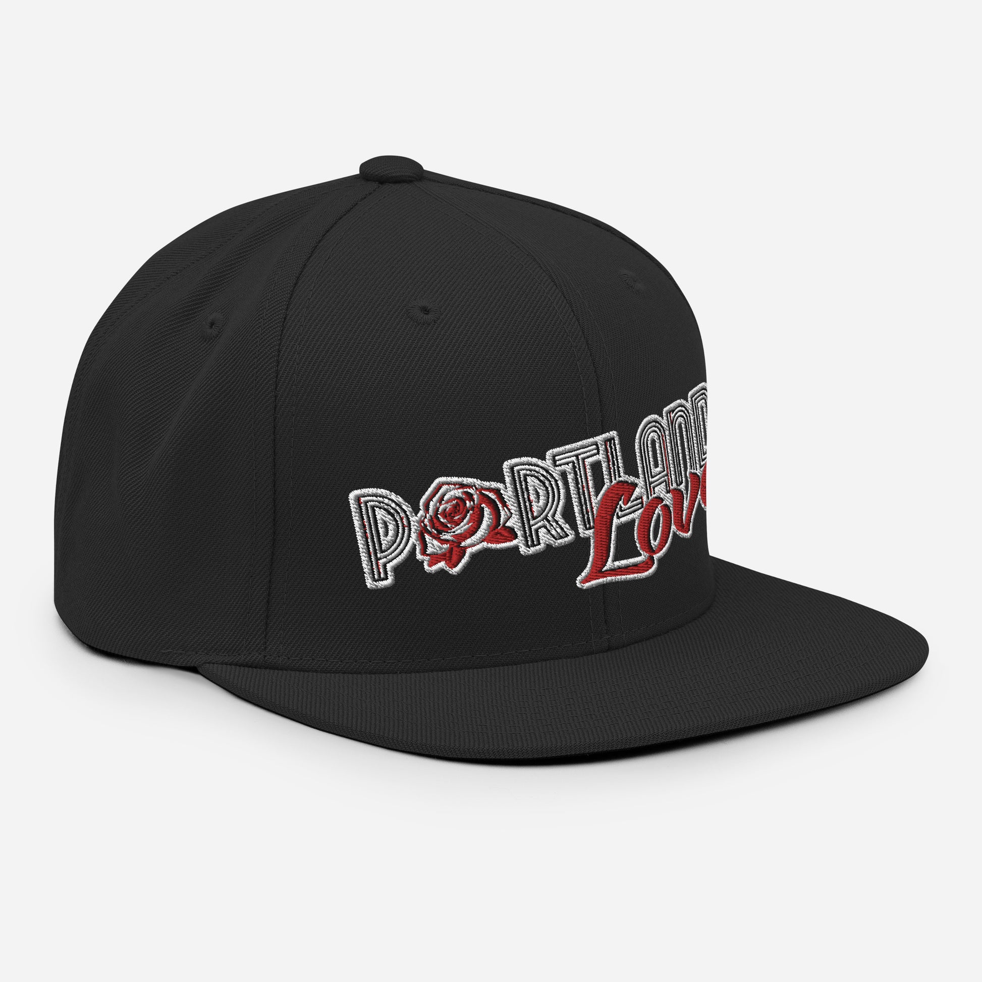 Portland Love Original Embroidered Classic Snapback Hat image 2
