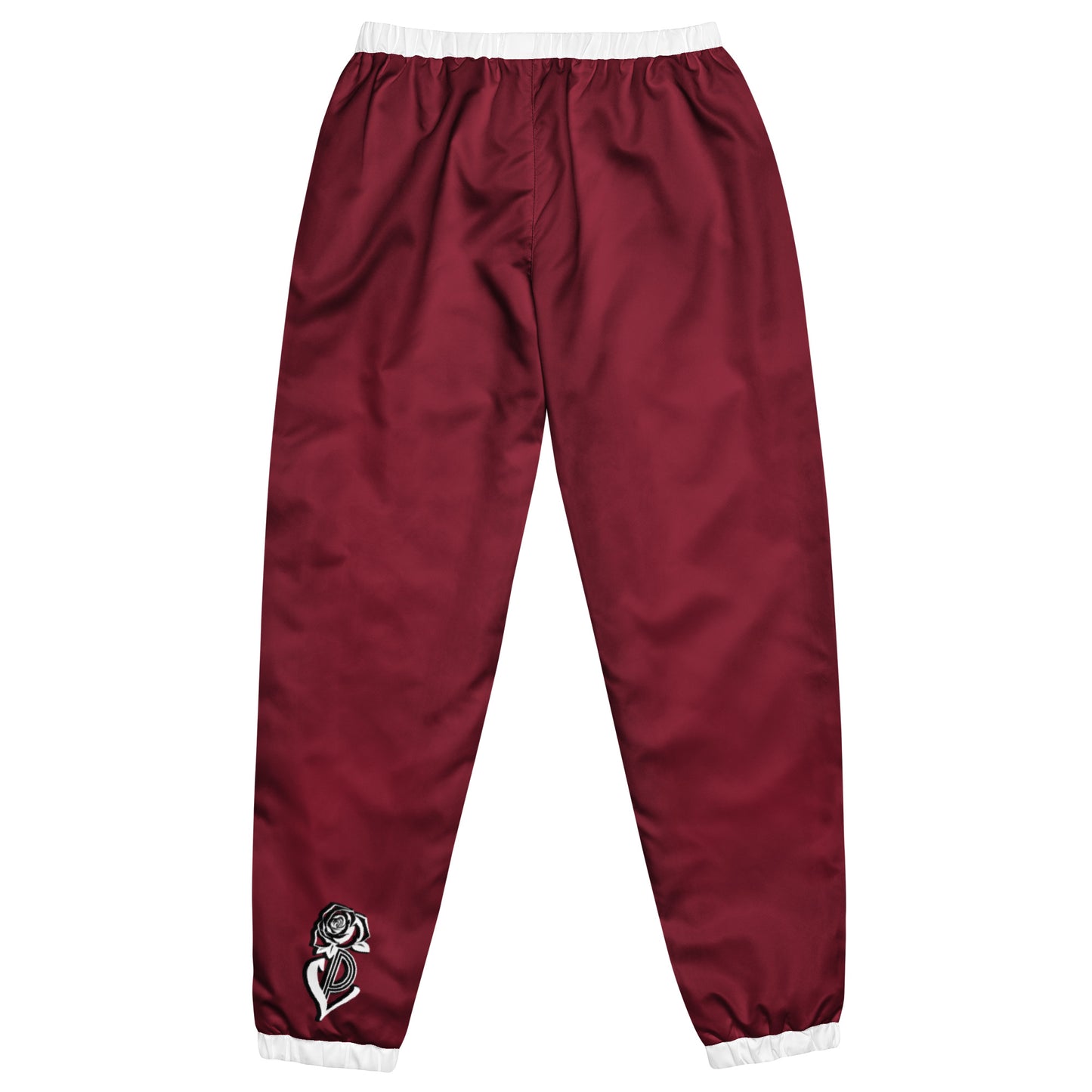 Portland Love Burgundy Logos Unisex Track Pants image 7