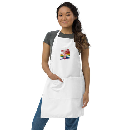 Portland Love Rainbow Embroidered Apron image 6