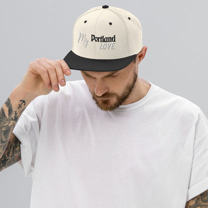 My Portland Love Snapback Hat image 24