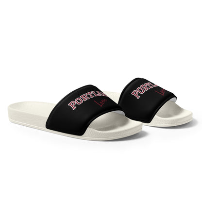 Block Style Burgundy Men’s Slides Inverted image 11